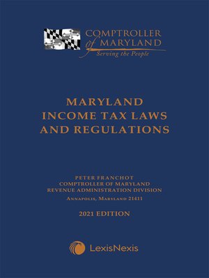 cover image of Maryland Income Tax Laws and Regulations